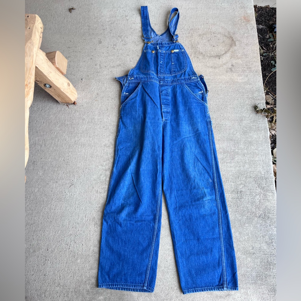 Vintage 90s Lee denim overalls